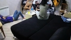 Amateur fucking while on hidden cam