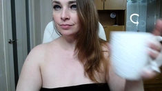 Brunette Solo Webcam Masturbation