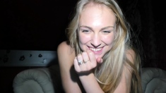 Cute Blonde Teen Solo Orgasm