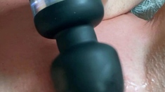 MILF Blonde fucked by Big Cock on her Big Tit