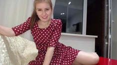 Close up Of Teen Masturbating