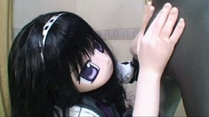 Asian japanese amateur has deep throat