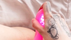 Sexy Alyssa Reece horny solo toy masturbation action