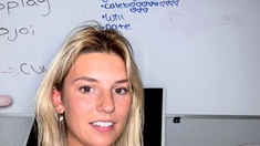 Amateur Blonde Teen Plays Solo with Toy Webcam Porn