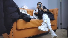 Asian Lesbos w Foot Fetish