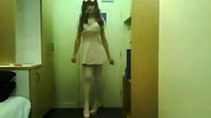 Sissy Twink Amateur Crossdresser Fun