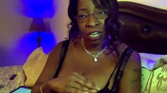 Big Boobs Ebony Hottie Suck White And Black Dildo anal toy