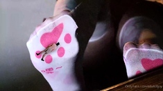 Foot fetish and stockings porn