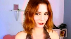 Amateur striptease and Solo masturbation