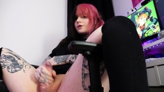 Solo Ladyboy Masturbation