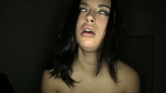 Classy amateur teen fucked deeply doggystyle