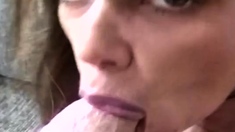 MILF POV Big Cock Blowjob