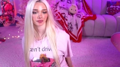 Close up Of Teen Masturbating