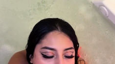 Amazing romantic sex in the jacuzzi