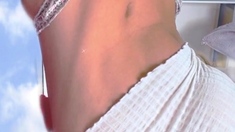 Great Big Boobs On Masturbating Redhead