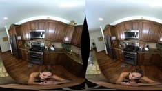 POV Messy Creampie Petite Athena Faris