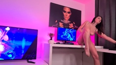 Cute blonde amateur webcam teen masturbating