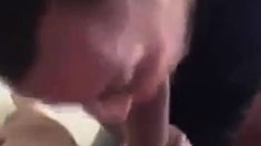 Blowing My Friend And He Shoots His Load In My Mouth