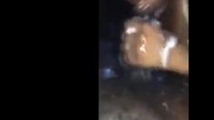Super Sloppy Ebony Deep Throat
